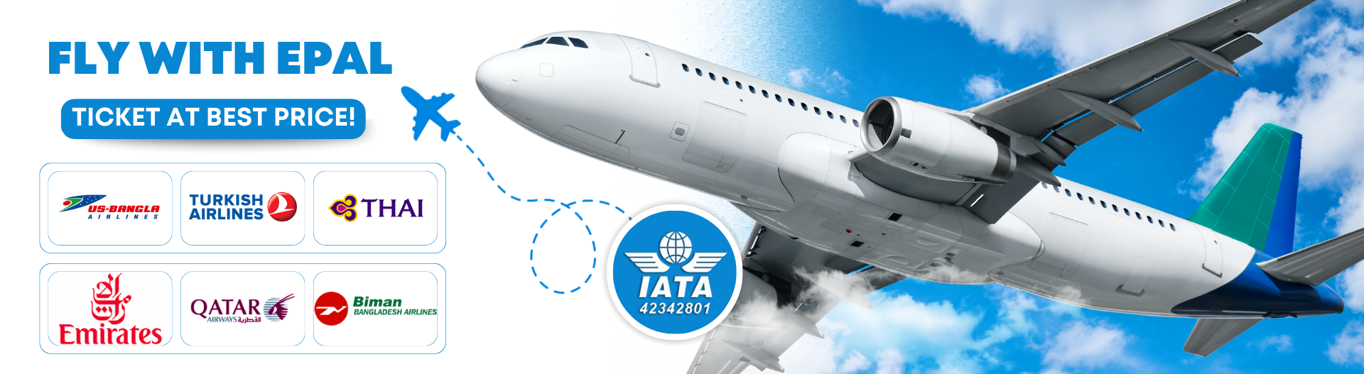 Fly With EPAL | Air Ticket | Best Flight